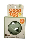 Effortless Cleaning With The Sage Green Egg Brush For Backyard Chickens. Fixed Price $26.99.