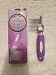 Poodle Pet Dematting Fur Rake Comb Brush Tool. Dog Comb. Long 2.5in.. Fixed Price $14.97.