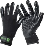 Handson Gloves Pet Grooming Gloves, Black. Fixed Price $24.99.