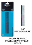 Master Grooming Tools Greyhound Style Steel Rainbow Fine-coarse Comb Pet Dog Cat. Fixed Price $13.49.