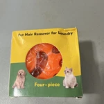 Pet Hair Remover For Laundry Four-piece Orange-open Box Un-used. Fixed Price $10.00.