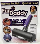 Fur Daddy Sonic Pet Hair Remover For Dogs/cats Lightweight Cordless Reusable New. Fixed Price $17.99.