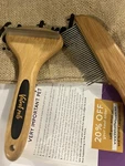 Velvet Pets 2 Pack Pet Combs Small & Large Bamboo Grip Comb For Dogs Cats Read. Fixed Price $14.77.