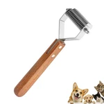 Medium Single-sided Handmade Wooden Dog & Cat Comb - Natural Deshedding Brush.... Fixed Price $31.31.