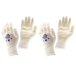 Smart Home Gloves For Cleaning And Removing Pet Hair 2 Pairs In White - One Size. Fixed Price $14.99.