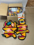 12x Lot Outward Hound Invincibles Gecko Dog Toy Durable Double Squeaky. Fixed Price $114.99.