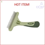 Coastal Pet Safari Dog Undercoat Rake - Top-grade Double Row Rotating Pins Demat. Fixed Price $39.33.