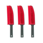 Smart Home Pet Hair Removal Rubber Brushes Set Of 3. Fixed Price $15.99.