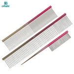 Pet Grooming Comb Cat Dog Fluffing Styling Gradient Brush Tool Set. Fixed Price $17.46.