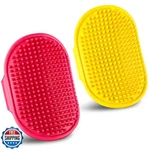 Kwispel Dog Grooming Brush, Pet Shampoo Bath Brush Shedding Brus. Fixed Price $20.00.