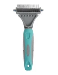 Groomer Essentials Double-sided Deshedding Rake 12/23 Blades - Dog Brush. Fixed Price $27.50.