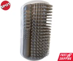 Spot Silver Vine Cat Self Groomer Corner Grooming Brush Comb For Cats Grey 5"*. Fixed Price $7.95.