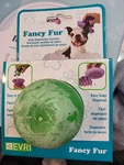 Evri Brand: Fancy Fur Soap Dispensing Round Green Rubber Pet Groomer- Brand New. Fixed Price $7.50.