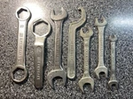 Oem Kawasaki River Mark Open Closed Wrench Steering Nut Shock Tool Set Kit Vtg. Fixed Price $124.95.