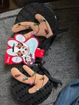 Disney Rubies Pets Mickey Antlers Size M/l Drawstring. Fixed Price $10.00.