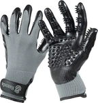 Pet Grooming Gloves Hair Remover Gentle Brush Cats, Dogs, Horses (grey, Large). Fixed Price $35.16.