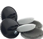 G.b.s Head Shampoo Scalp Massager Brush And Soft Palm Pocket Comb For Grey. Fixed Price $13.35.