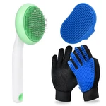 Gjease Cat Grooming Glove Brush,self-cleaning Slicker Pet Brush For Short And.... Fixed Price $14.01.
