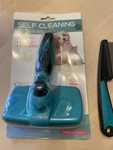 Brillirare Self Cleaning Slicker Brush With Comb For Dogs & Cats. Fixed Price $10.98.