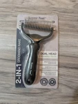 Maxpower Planet Pet Grooming Tool Double Sided Dematting Deshedding Black New. Fixed Price $11.19.