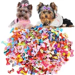 Senniea 100pcs Cute Puppy Dog Small Bowknot Hair Bows,yorkie Doggie Bows With.... Fixed Price $14.61.