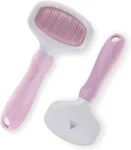 Self- Cleaning Slier Brush For Dogs Suitable Short & Long Haired. Fixed Price $12.99.