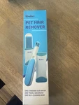 Brellavi Self-cleaning Pet Hair Remover Brush Set Blue White Travel Friendly. Fixed Price $10.00.