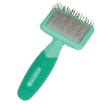 Coastal Pet Li'l Pals - Kitten Slicker Brush With Coated Extra Small, Green. Fixed Price $15.99.