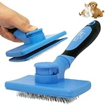 Pet Craft Supply Self Cleaning Grooming Slicker Brush For Cats And Dogs. Fixed Price $16.76.
