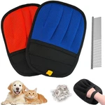 Kendinix Pet Hair Removal Glove For Cats & Dogs, 2 Packs Orange+blue. Fixed Price $18.07.