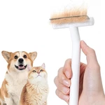 Aumuca Pet Deshedding Tools For Short Haired Cats & Dogs, Hair, White. Fixed Price $27.34.