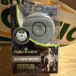 Furminator Bathing Brush Dog Or Cat Helps Promote Shiny Coats New In Box 9. Fixed Price $9.99.