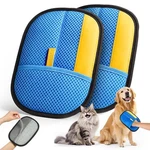 Pet Hair Removal Gloves - Reusable Grooming For Cats Dogs 2 Pcs. Fixed Price $27.94.