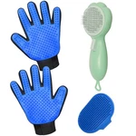 Gjease Cat Grooming Glove Brush,self-cleaning Slicker Pet Brush For Short And.... Fixed Price $15.67.