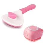 Kemodia 2 Piece Pink Dog Bath Supplies With Brush And 2pack, Pink1. Fixed Price $17.84.