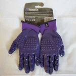 Handson Wet/dry Animal Grooming Gloves (medium) Purple - Horse Dog Cat Livestock. Fixed Price $22.00.