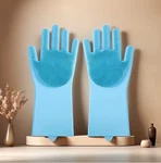 Pet Bathing Glove - Silicone Scrubber Mitt For Dogs & Cats, Massage Deshedding. Fixed Price $7.99.