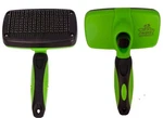 Tubby Potato Self Cleaning Slicker Brush - Deshedding Large, Green And Black. Fixed Price $8.99.