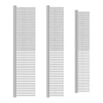Jigfew 3 Pack Metal Comb For Dogs,cat Grooming Comb,dog Combs,doodle Comb,she. Fixed Price $11.00.