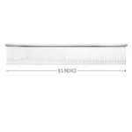 Chris Christensen 504 8.5" Fine/coarse Greyhound-style Butter Comb Dog Grooming. Fixed Price $81.60.
