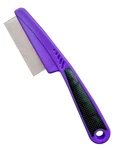 Flea Comb With Rubber Handle, And Tick For Dogs & Cats, Fine Tooth Dog. Fixed Price $5.71.