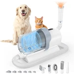Low-noise Pet Grooming Vacuum Kit - 5-in-1 Clippers And Trimming Tools For Dogs. Fixed Price $57.10.