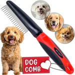 Poodle Comb With Rotating Teeth - 5-in-1 Dog Dematting Tool Used For Small .... Fixed Price $46.25.