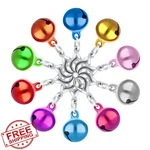 Fuyihgl 10pcs Dog Cat Collar Bells Loud Crisp Sound Pet Charms Random Color. Fixed Price $16.19.