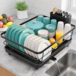 Sakugi Stainless Steel Dish Drying Rack For Kitchen Counter, Sink Organization A. Fixed Price $31.57.
