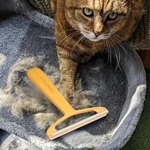 Fursprint Pro Pet Hair Removal Tool Dog & Cat Scraper For Orange. Fixed Price $13.44.