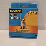 Scotch Fur Fighter Hair Remover Refill Sheets 8 Ct 3m The Complete Clean. Fixed Price $29.99.