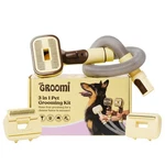 Groomi Vacuum Pet Brush Kit 3 In 1 Dog & Cat Grooming Tool, Self Cleaning D.... Fixed Price $112.79.