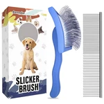 Dog Slicker Brush For Golden Doodle Grooming Kit - Dematting Brushes Goldend. Fixed Price $27.97.