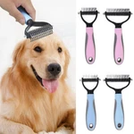 Grooming Brush For Pet Dog Cat Deshedding Tool Rake Comb Fur Remover Reduce Hair. Fixed Price $6.58.